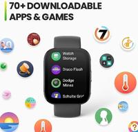 Smartwatch Amazfit Bip 5 Soft 1,91" Zwart - thumbnail