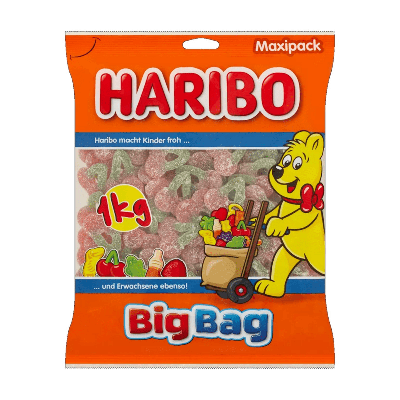 Haribo cherries fizz (3 kg)
