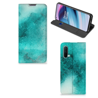Bookcase OnePlus Nord CE 5G Painting Blue - thumbnail