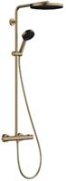 Hansgrohe Pulsify S Puro Showerpipe 260 1jet EcoSmart met thermostaat en handdouche 3jet, Brushed Bronze - thumbnail