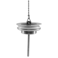 Messing Simplexplug Wiesbaden Chroom 5/4 - thumbnail