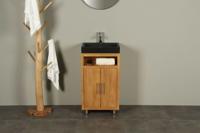 Raung Cabinet Terrazzo Waschbecken 50 cm mk - thumbnail