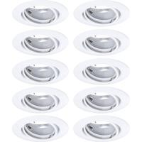 Paulmann 93400 LED-inbouwlamp Set van 10 stuks LED GU10 Wit - thumbnail