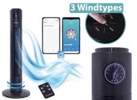 Hyundai Torenventilator Deluxe WiFi - 91 cm - 3 Windtypes - Oscillerend - thumbnail