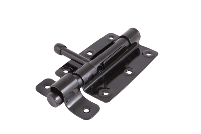 Waelbers Universeelgrendel licht zwart gecoat - 10 Stuk(s) - 1107.05