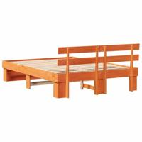 Bedframe Wasbruin 150 x 200 cm Massief grenenhout - thumbnail
