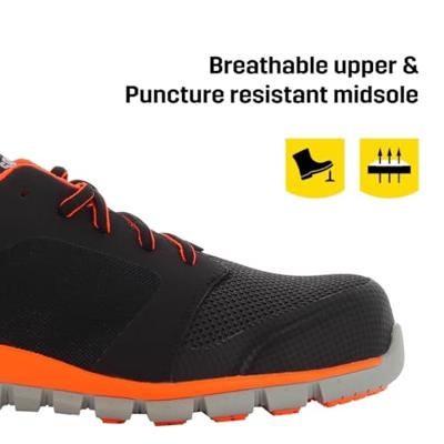 Safety Jogger Ligero S1P Oranje | Oranje | Maat 45 - 5400812980685 Safety Jogger Ligero S1P Oranje | Oranje | Maat 45 - 5400812980685