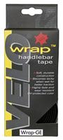 Velo stuurlint gel kurk grip 2x1600/2x85mm zwart - thumbnail