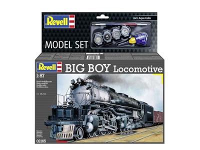 Revell modelbouwpakket - big boy locomotive 1:87 - 233dlg - incl. basiskleuren verf Revell modelbouwpakket - big boy locomotive 1:87 - 233dlg - incl. basiskleuren verf