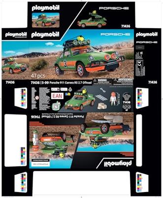 Playmobil porsche 911 carrera rs 2.7 offroad - 71436