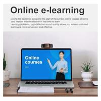 720P Handmatige focus webcam USB-camera met microfoon - thumbnail