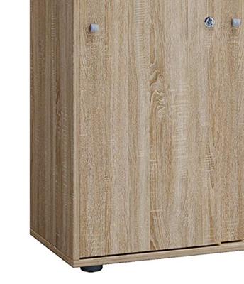 VCM Kantoorkast Lona (Schuifdeuren, sonoma eik, XXL)