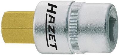 HAZET Dopsleutelbit 986-22 · 1/2 inch (12,5 mm) vierkant hol · Binnen-zeskant-profiel · SW 22 mm HAZET Dopsleutelbit 986-22 · 1/2 inch (12,5 mm) vierkant hol · Binnen-zeskant-profiel · SW 22 mm