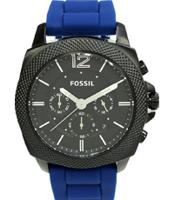 Horlogeband Fossil BQ2033 Silicoon Blauw 24mm - thumbnail