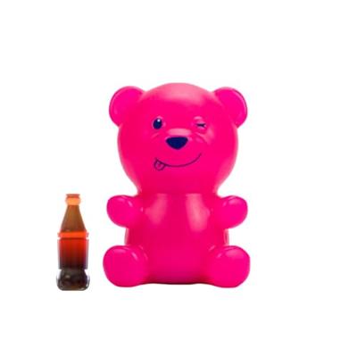Jiggly Pets Gummymals gummy bear 12 cm + licht en geluid roze