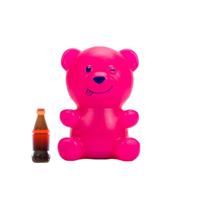 Jiggly Pets Gummymals gummy bear 12 cm + licht en geluid roze - thumbnail