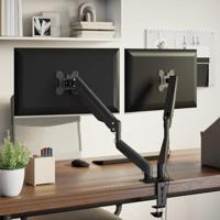 VidaXL Monitorbeugels 27 inch scherm gasveer 20 kg - thumbnail