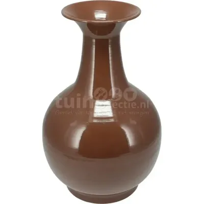 Vaas Zink Shiny Terra 38,5cm Vaas Zink Shiny Terra 38,5cm