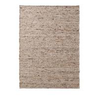 Tapeso Wollen vloerkleed handweef Oslo - beige|crème - 250x340 cm - thumbnail