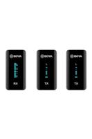 Boya 2.4 ghz ultra-compacte microfoon draadloos by-xm6-s2 - thumbnail