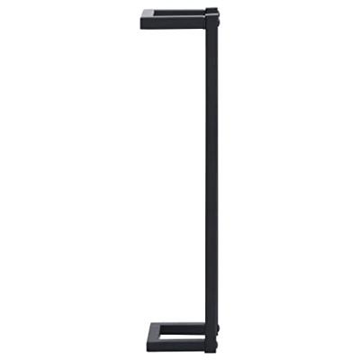 VidaXL Handdoekenrek 12,5x12,5x60 cm ijzer zwart