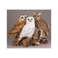 Sneeuwuil 24x15x32 cm - thumbnail