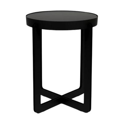 Zuiver Ronde Bijzettafel 'Centre' 43cm, kleur Zwart