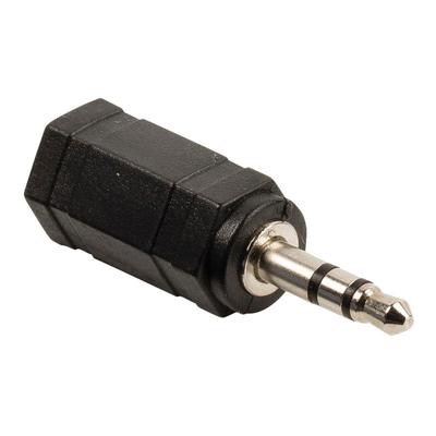 Valueline VLAB22930B tussenstuk voor kabels 3.5mm 2.5mm Zwart