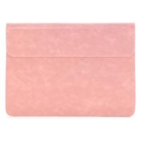 Shop4 - MacBook Pro 16-inch (2019) Hoes - Sleeve Roze met Etui - thumbnail