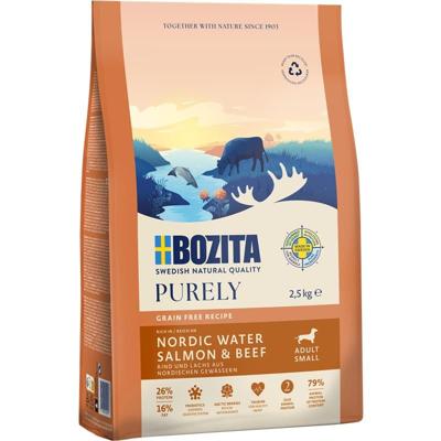 BOZITA Purely Adult Small Salmon and beef - droog hondenvoer - 2,5kg