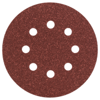 Bosch Accessoires Schuurblad Ø125mm | G80 | WP | 8 Gaten | Velc | 5 stuks - 2609256A24 - thumbnail