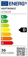 LED Paneel - 60x60 cm - 36 Watt - 4860lm (135lm/W) - 4000K neutraal wit - 1-10V Dimbaar - Flikkervrij - UGR19 - 5 jaar garantie - thumbnail