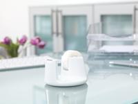 tesa Plakbanddispenser tesafilm Compact Wit Rolbreedte (max.): 19 mm Rollengte (max.) 33 m Incl. plakfolierol 33 m x 19 mm - thumbnail