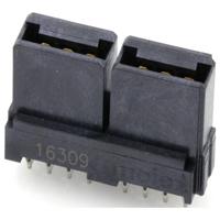 Molex 46112-0401 Female behuizing (board) Inhoud: 1 stuk(s) Tray - thumbnail