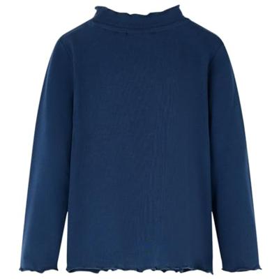 Kindershirt lange mouwen ballerinaprint 92 marineblauw Kindershirt lange mouwen ballerinaprint 92 marineblauw