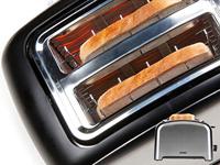 Domo Broodrooster B-Smart, voor 4 sneden brood, zwart - thumbnail