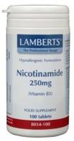 Lamberts Nicotinamide 250 mg Tablett - thumbnail