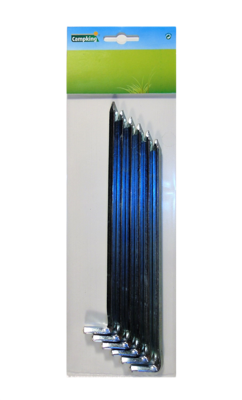 Umefa Grondpen vierkant 20 cm -6 mm 6st