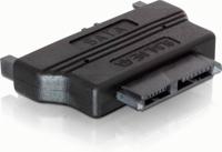 Delock Adapter Schijf [1x SATA-combi-bus 15+7-polig - 1x Slimline SATA-bus 7+6-polig] Zwart - thumbnail