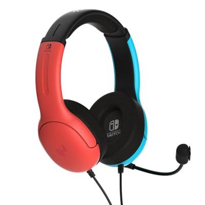PDP LVL40 Blauw / rode headset voor schakelaar - thumbnail