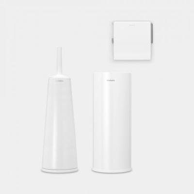 Brabantia ReNew Toiletaccessoireset - 3-delig - wit 280627