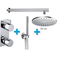 Wiesbaden one-pack inbouwthermostaatset rond type 4 - thumbnail