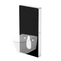 Wiesbaden Inbouwreservoir Sensor met Ombouw Zwart - thumbnail