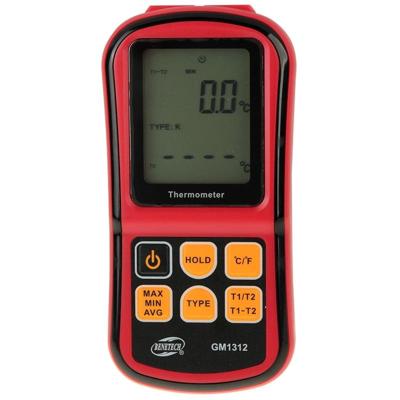 BENETECH GM1312 2 4-inch LCD scherm thermokoppel Thermometer maatregel J K T E N en R Type bereik van de maatregel: -50 ~ 300 C