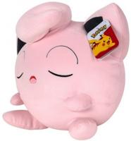 Jazwares Pokémon slapende knuffel pluche jigglypuff, 45cm - thumbnail