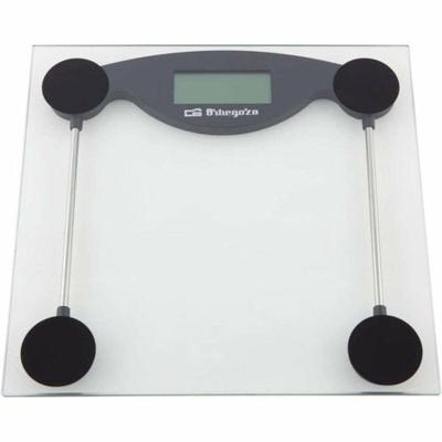 Digitale Personenweegschaal Orbegozo 16229 Transparant Glas 150 kg (1 Stuks)