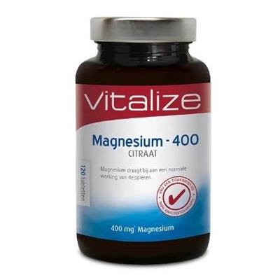 Vitalize Magnesium-400 Citraat Tabletten