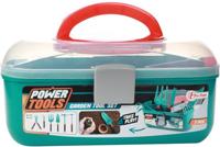 Toi Toys Power Tools Tuingereedschap in Opbergkoffer - thumbnail