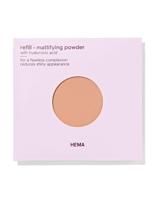 HEMA Navulling mattifying powder 23 warm beige - thumbnail