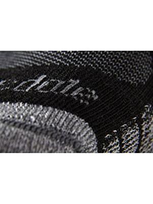 Bridgedale Lightweight Merino Performance 3/4 Crew Heren Wandelsok Black/Silver XL